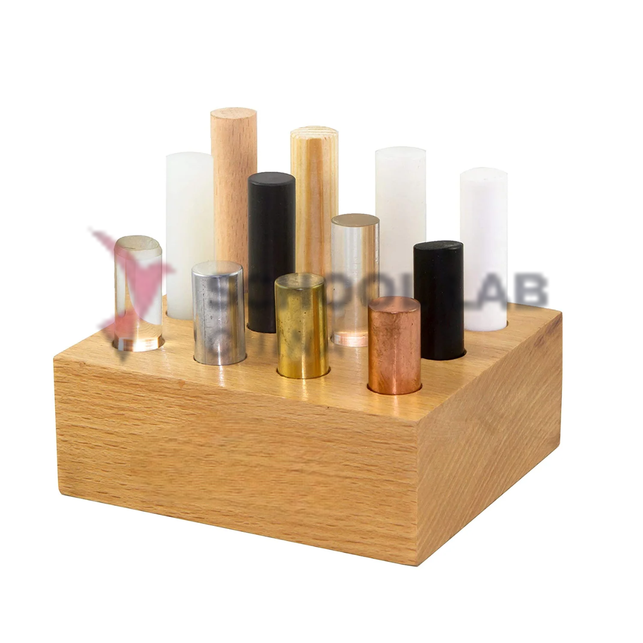 Cylindrical Bars Density ID Set - Pack of 12